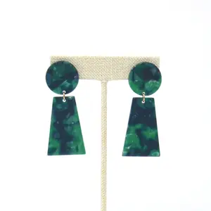 Emerald Bay Tortoise Earrings