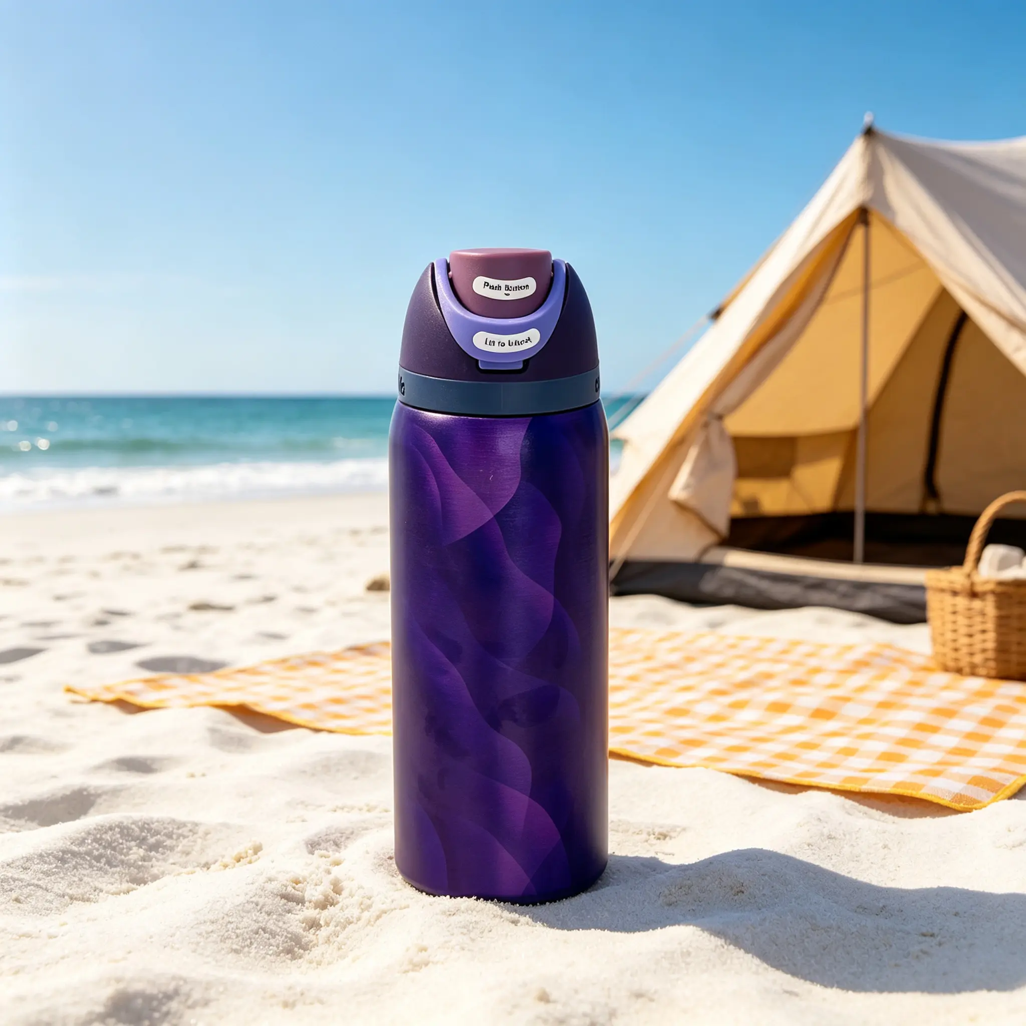 Owala FreeSip 32oz Flash Purple Gradient, Portable Drink Cup, Leak-proof Insulated Cup, 2-in-1 Straw, BPA-Free, Ideal Choice For Sports Enthusiasts, Student Gift business