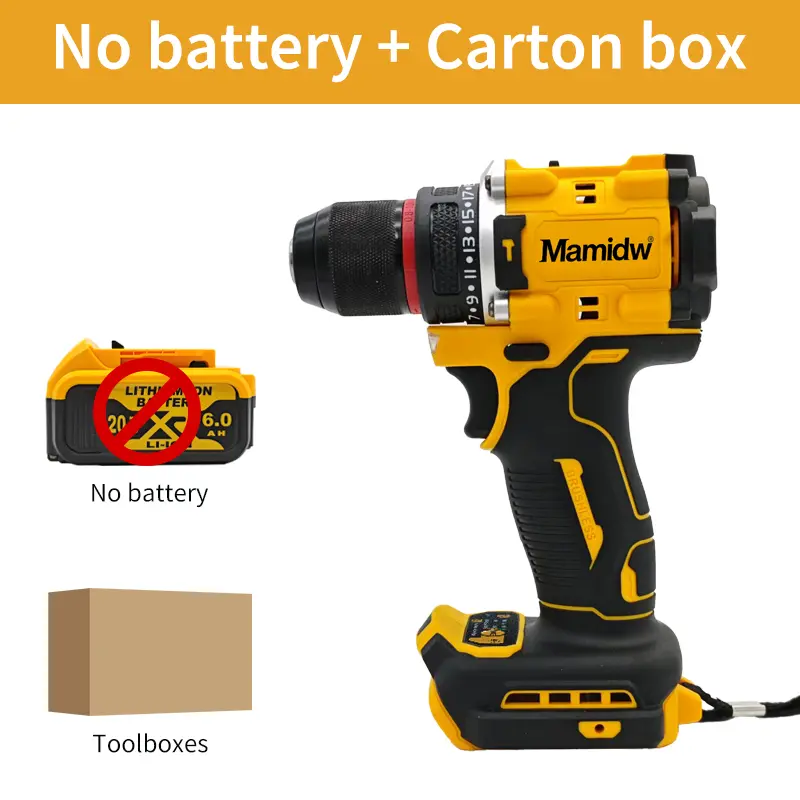[Summer Season Value Pick]-20V Brushless Drill Driver DCD805 Bare Tool (NO Battery), Compatible with DeWalt 20V Max XR Battery, Multifunctional Hand Power Drill for Wood Metal Drilling