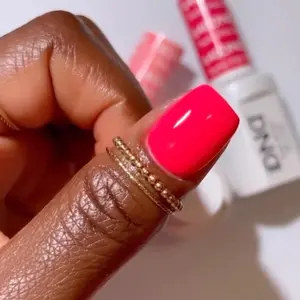 DND 651 Punch Marshmellow Gel and Lacquer Duo nail care nail art