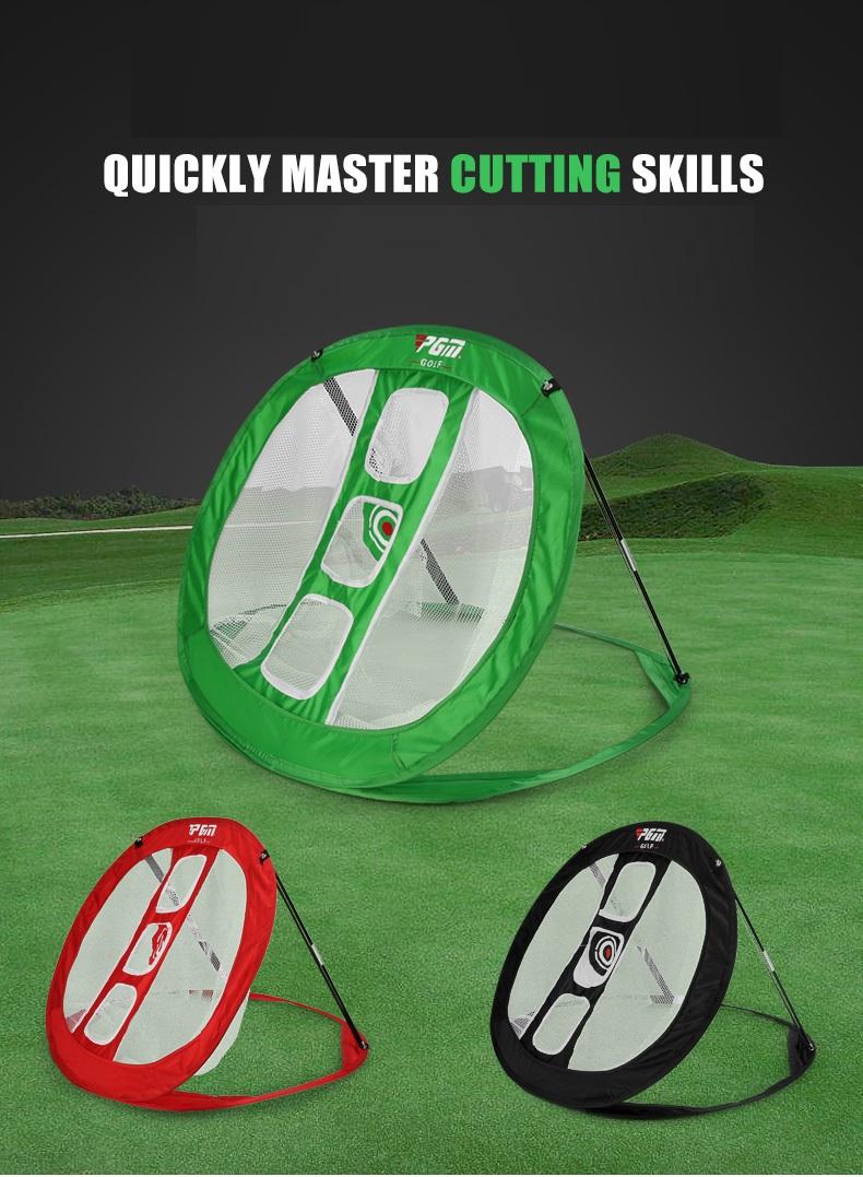 Golf cutting practice net