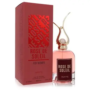 Riiffs Rose De Soleil Perfume for Women Eau de Parfum 3.4oz - 100ml Amber and Gourmand Scent