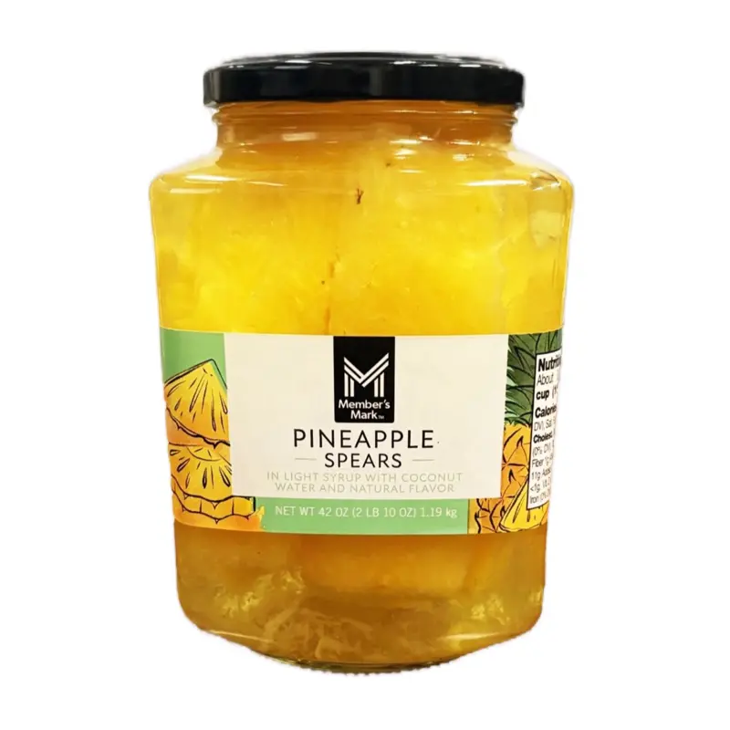 Pineapple Spears in Coconut Water, 42 oz Instant Food Pineapple Spears in Coconut Water, 42 oz Instant Food
