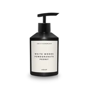 ENVIRONMENT Inspired by 5-Star Hotels ARH Hand Soap, 300ml Luxury Liquid Hand Soap (White Woods | Pomegranate | Peony) Home Essentials, Kitchen & Bathroom Hand Soap, Hand Wash, Vegan & Cruelty-Free