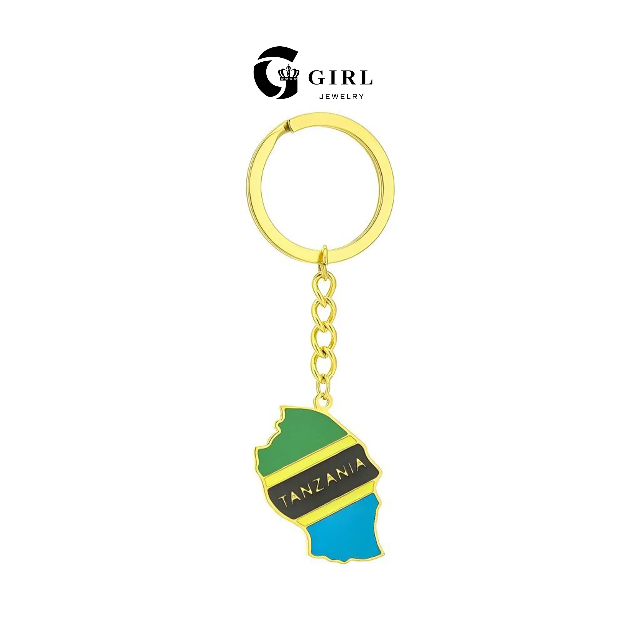 T-Tanzania-Keychain 