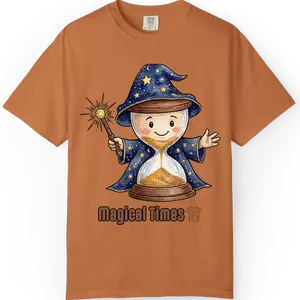 MAGICAL TIMES - Funny Shirt, Oversized Vintage Tee, Comfort Colors 1717 Unisex T-Shirt, Boxy Fit, Graphic Tee, Thick Cotton