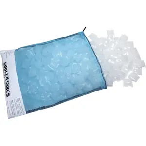 Cooler Cubes 5 lb Bag of Ice - Refreezable  Ice Cubes