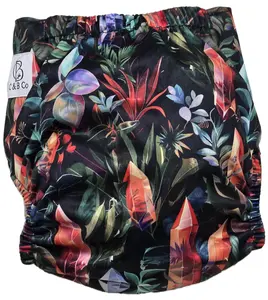 Crystal Forest - Moisture Wicking Pocket Cloth Diapers - AWJ (OS)