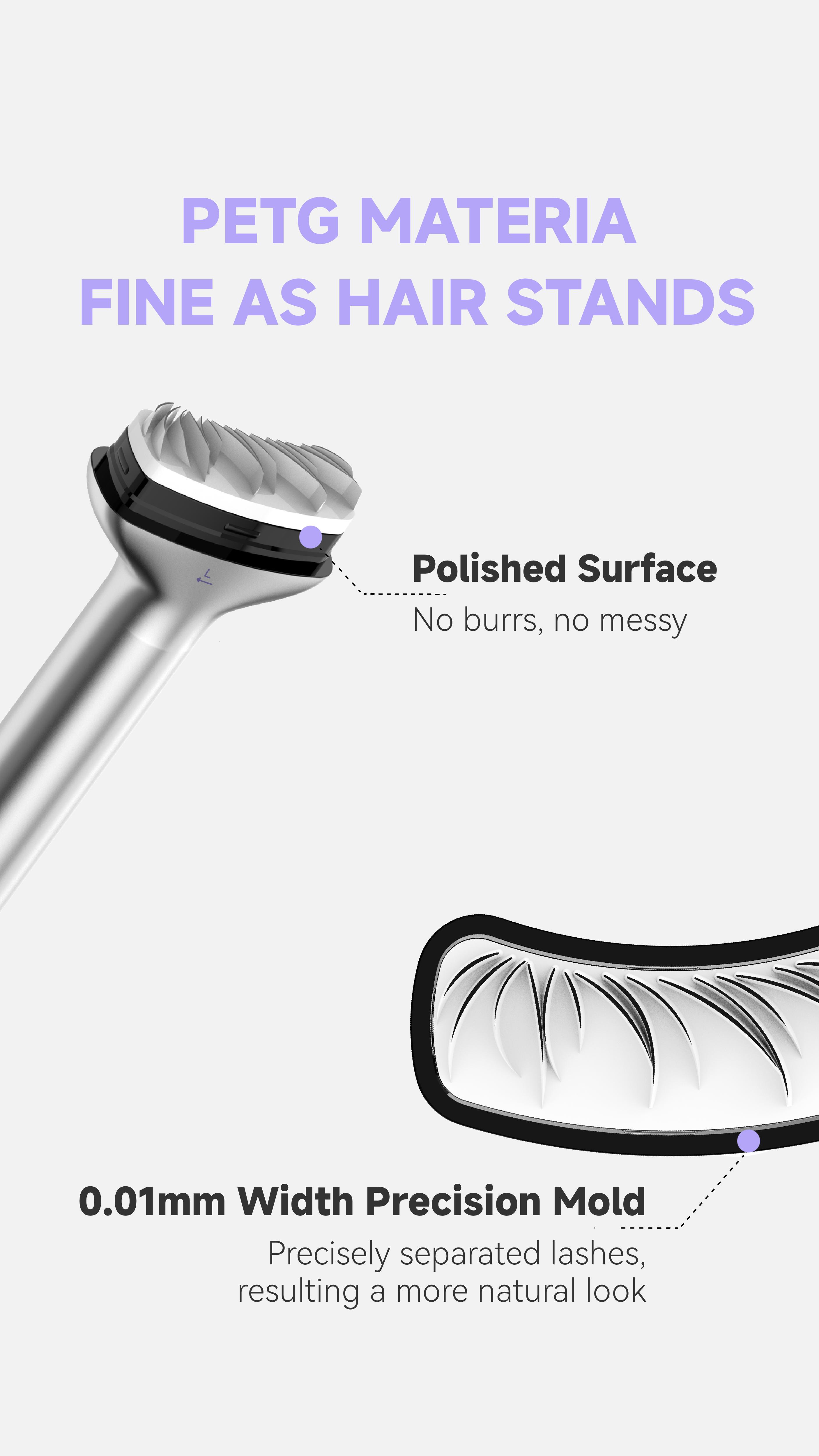 【NewGen】Unicos Lower Eyelash Stamp 2-in-1 Eye Makeup Tool with Waterproof Ink, Compact Design, Easy Application for Natural Look, Cosmetics, dealsforyouday