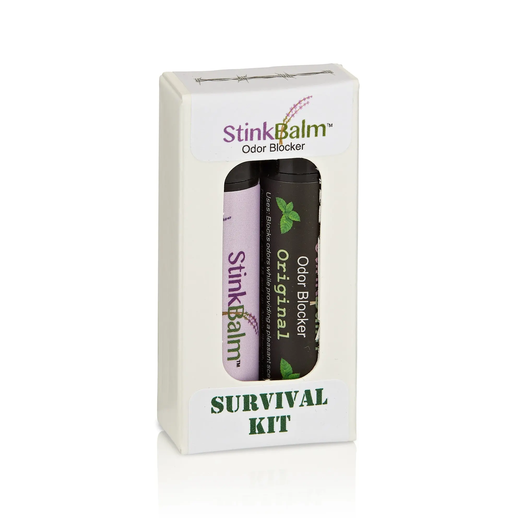Survival Kit 2 Pack | Odor Barrier Balm Duo for Travel, Work, and Everyday Emergencies