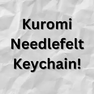 025 - Handmade Needlefelt Keychain