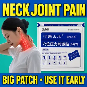 Shoulder & Neck Joint Paste Patch — Relieves neck stiffness, alleviates acid discomfort and pain in the cervical spine; topical patch for external use