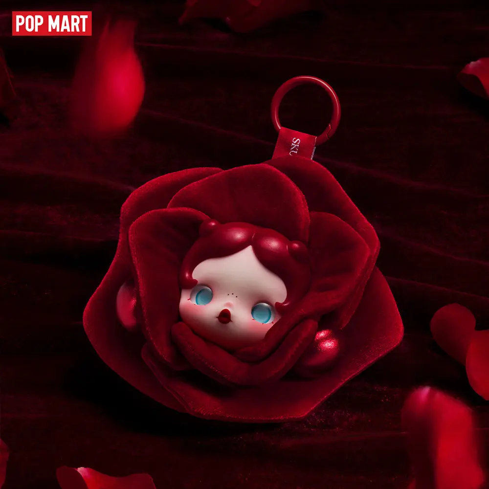 POP MART SKULLPANDA Petals in Four Acts Series Earphone Bag,summerwins