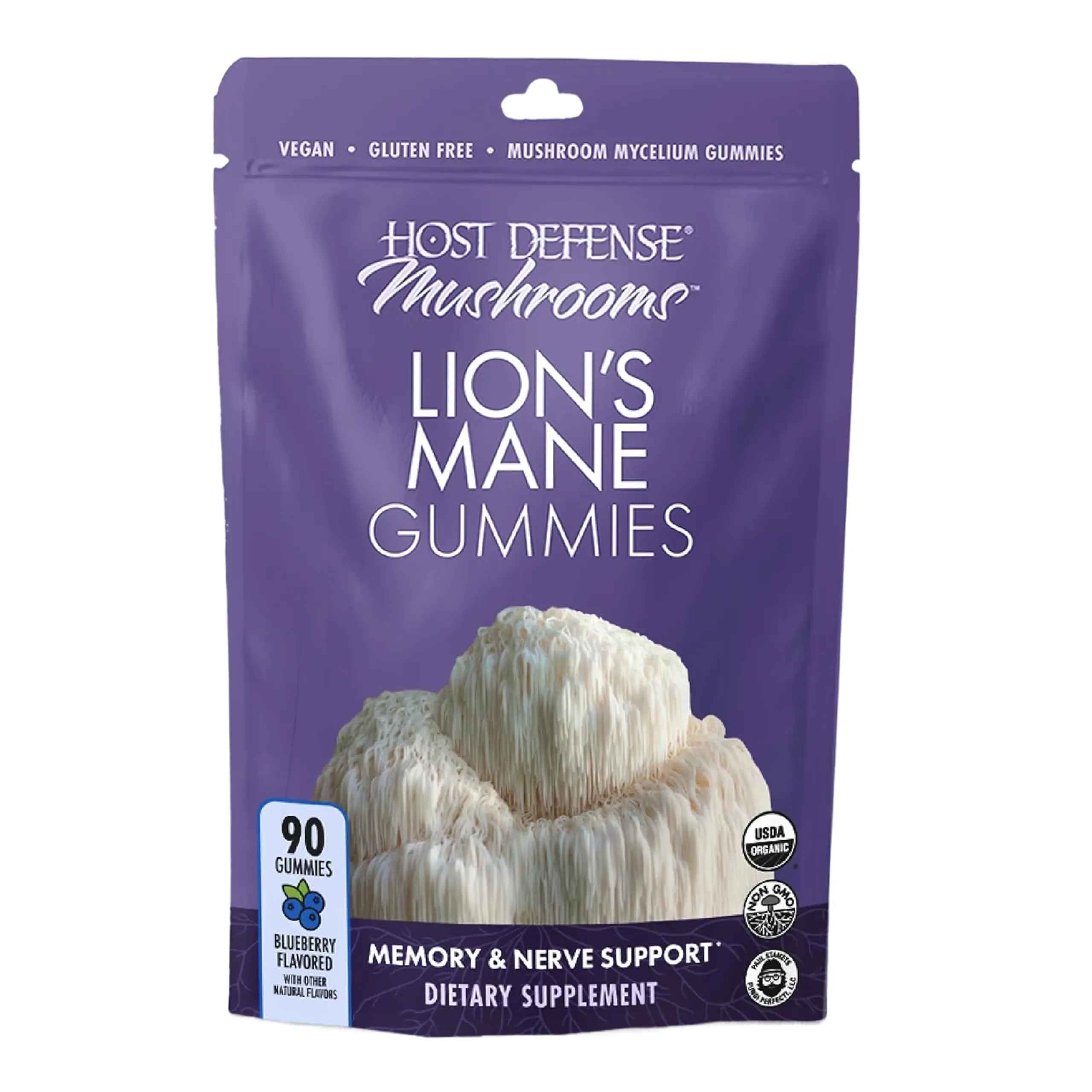 Host Defense Lion's Mane Gummies - 90 ct