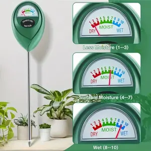 Soil Moisture Meter - 3 in 1 Soil Tester for Ph, Light, and Moisture Levels, Perfect for Indoor and Outdoor Plants, No Battery Required