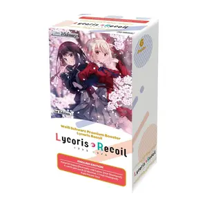 Weiss Schwarz TCG: Lycoris Recoil Premium Booster Box (English) Authentic Collectible Cards