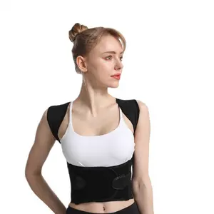 Adjustable Back Extender Posture Correcting Back Belt, Prop 65 Safe Support Accessory for Sports, Outdoor Activities