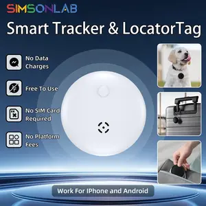 GPS Precise Anti-Lost Smart Tracker,High-Performance Smart Tracker & Locator for pets, keys, bags, suitcases and wallets, Anti-loss device item finder, Applicable to Android/iOS, 365-day ultra-long battery life, no need for charging, one-click opera