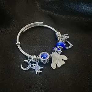 Cartoon Charm Bracelet | Adjustable Rhinestone Pendant, Cute and Trendy Style for a Fun Look, Creative Jewelry bff  bracelet