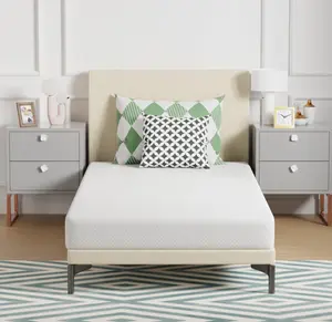 BestOffice 5/6/8/10/12/14 Inch Memory Foam Mattress Medium-Firm Mattress for Pressure Relief & Cooler Sleep Gel Memory Foam Mattress Bed in a Box CertiPUR-US Twin/Full/Queen/King Mattress for Soundly Sleep