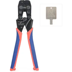 ICP-PC02 PEX Clamp Tool for Pinching and Removing Stainless Steel PEX Clamp Rings, 3/8", 1/2", 3/4", 5/8" and 1", PEX Clamp Removal Tool