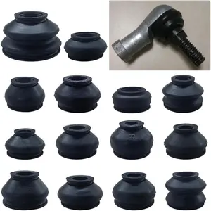14 count Automotive Tie Rod End Boots, Ball Joint Rubber Tie Rod Boot,  Suspension Steering Accessories, Universal Turn To Rod Dust Cover Replacement Fit for