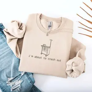 Snarky Nurse Sweatshirt or Tshirt, Funny ICU Nurse Crewneck, 2026 Gift for Burnt Out Nurse, Tired ER Nurse Pullover, Registered Nurse Snarky Apparel