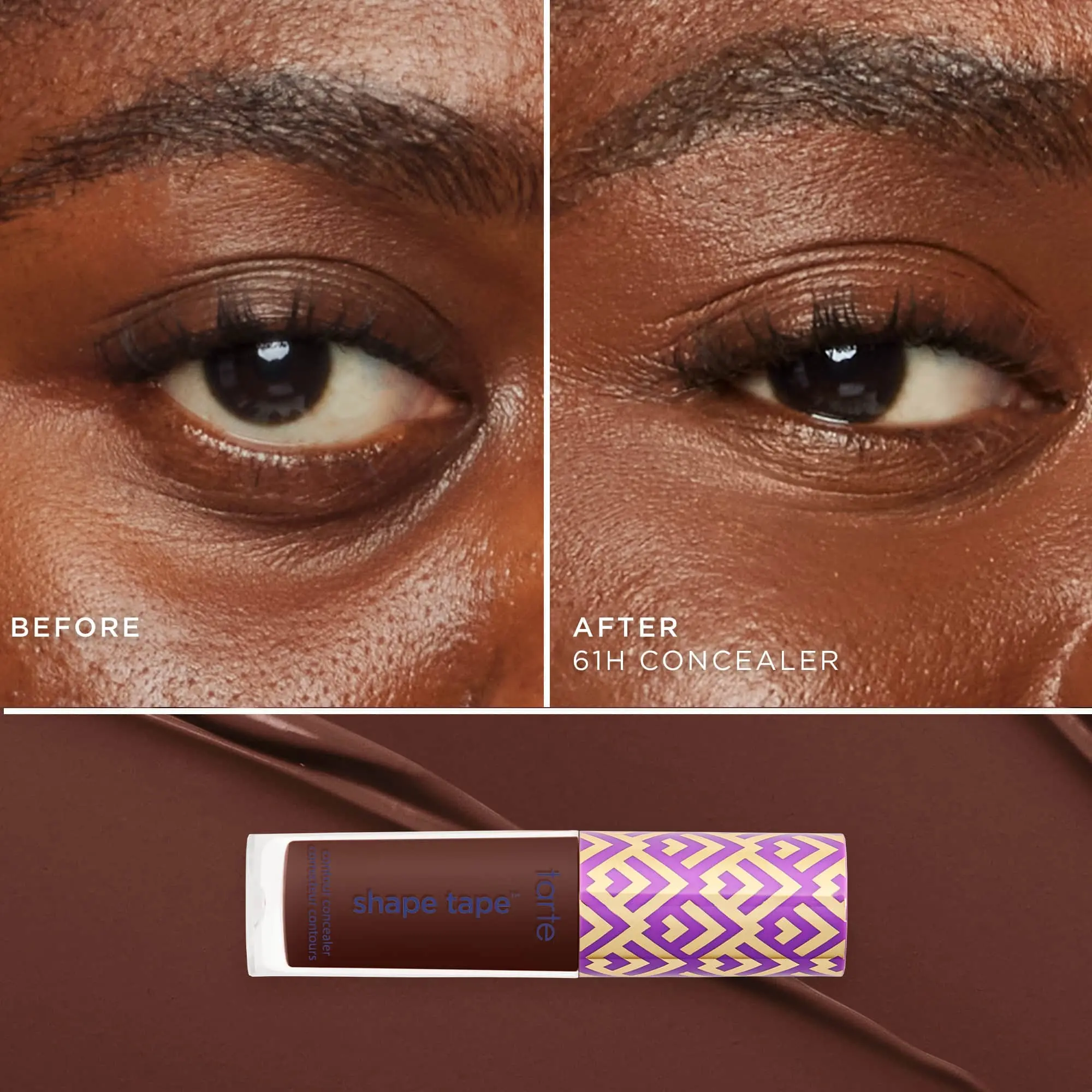 61H + medium-tan peach