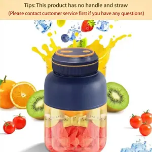 Portable Household Appliances Juicer,Usb Rechargeable Juice Blender Cup,Multifunctional Juicermachine ,Summer Essentials Smoothieblender