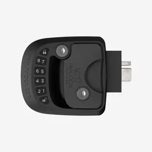 RVLock Compact Keyless Travel Trailer and Fifth Wheel Handle - Left Hand Doors