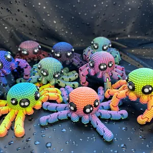 3D Printed Crochet Spider Pal
