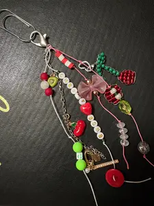 Cherry Bomb Bag Charm/Journal Charm