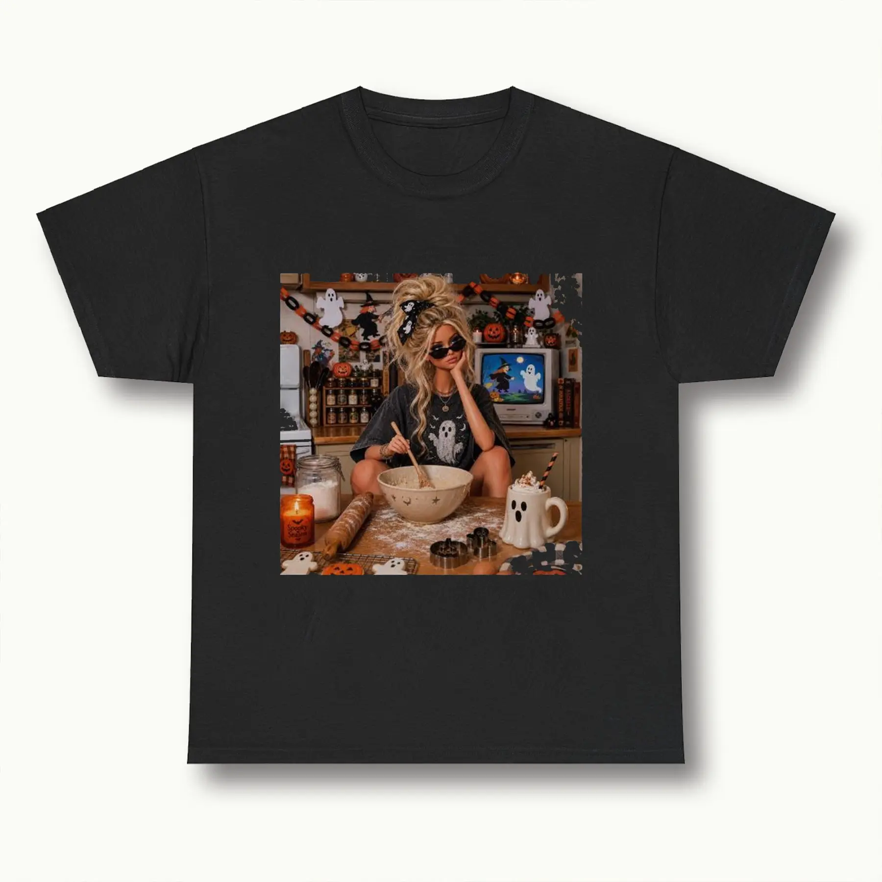 Doll T Shirt , Graphic Unisex T-Shirt, Multi Color and Size For Men, Women