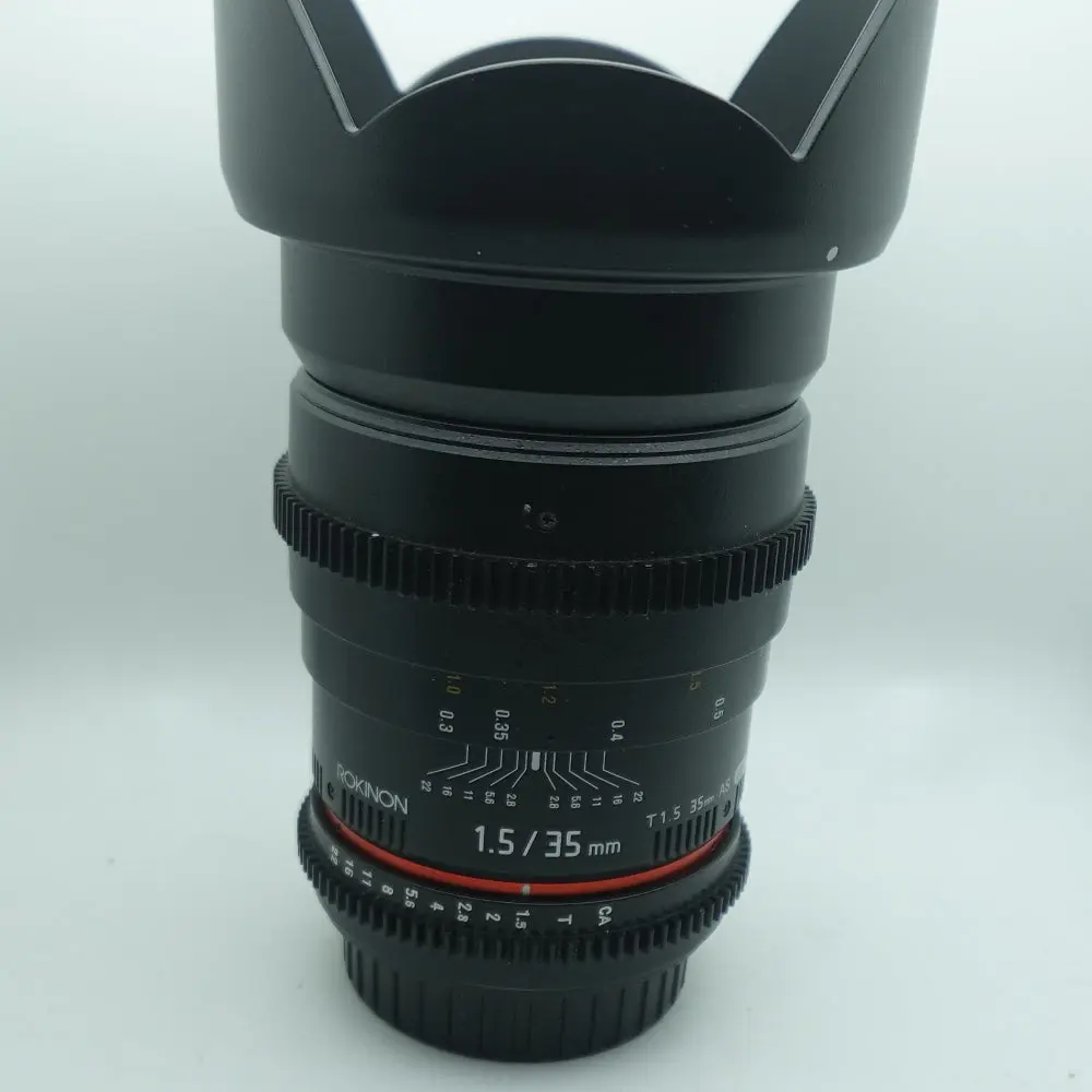 Used Rokinon EF 35mm F/1.5 | Black | U8