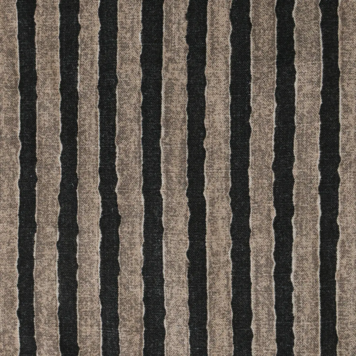 Black Khaki Striped