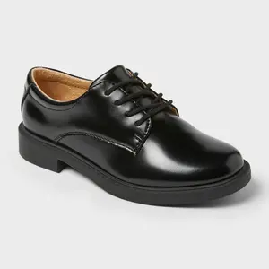 Cat & Jack Kids' Will Oxford Dress Shoes - Faux Leather Lace-Up