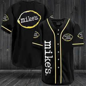 Mike’s Hard Lemonade Jersey , Baseball Jersey Shirt, Trendy Jersey Shirt, Sport Jersey for Men and Women