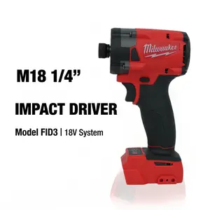 Milwaukee M18 FID3,impact  Compact Cordless  spanner  repair   automatic diy tools tool set brushless impac wrench  grade industrial task professional construction drill driver