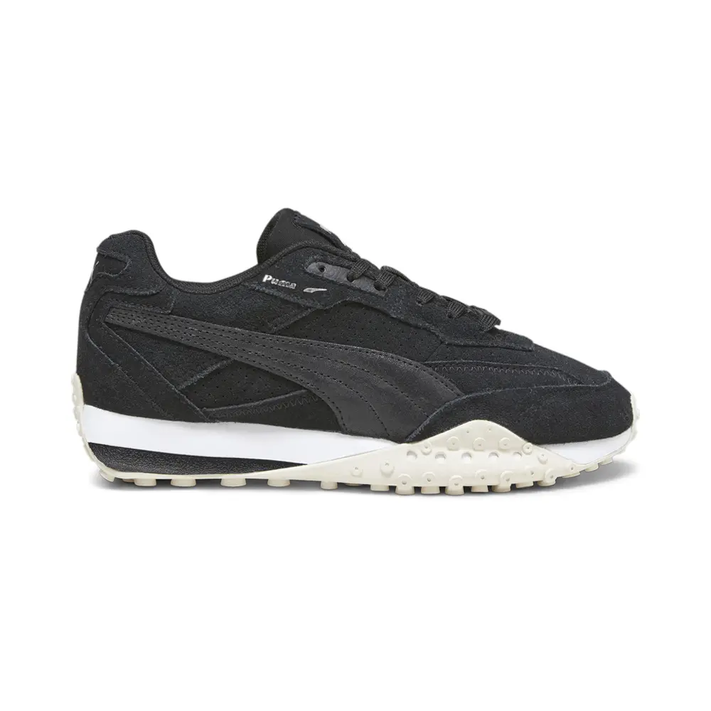 PUMA Womens Blktop Rider Femme Lace Up Sneakers Shoes Casual - Black
