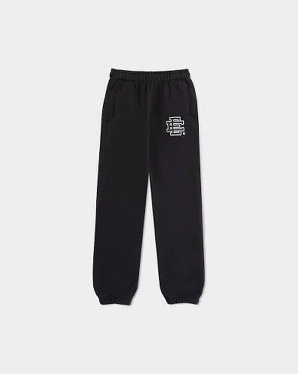 Eric Emaanu Urban Letter Logo Sweatpants Men Streetwear Joggers Heavyweight Cotton Relaxed Fit Casual Fleece Lounge Pants