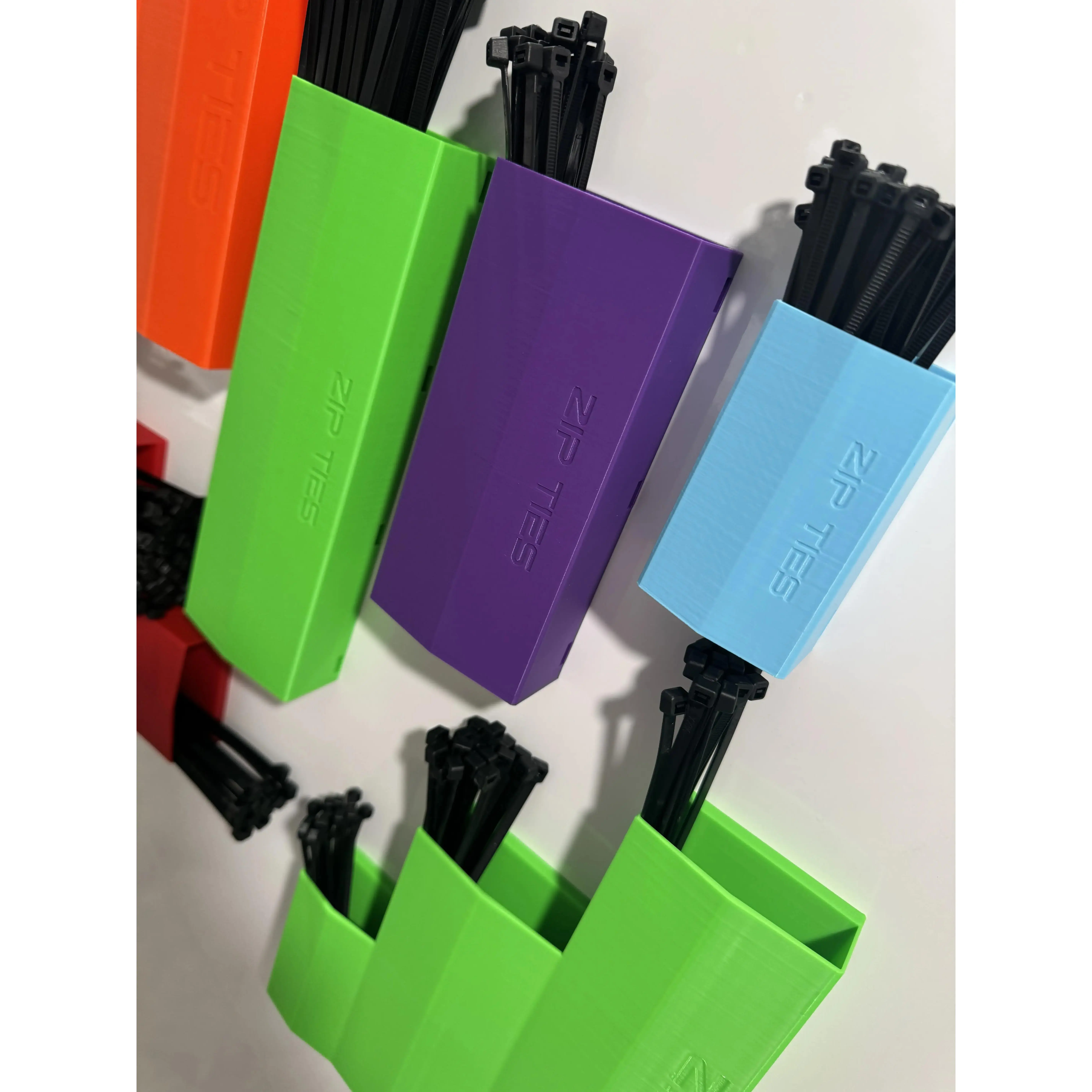 Magnetic Zip Ties Holder System