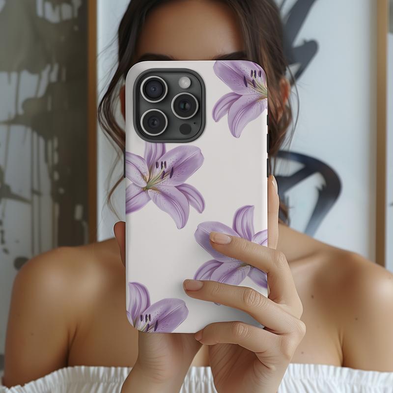 Floral Phone Case | Tiger Lily Flower iPhone Case