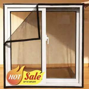 Eco-Friendly Customizable Window Screen, No-Drill Nano PP Mesh, Double-Sided Mosquito Protection, Cut-To-Size DIY, Breathable & Non-Toxic