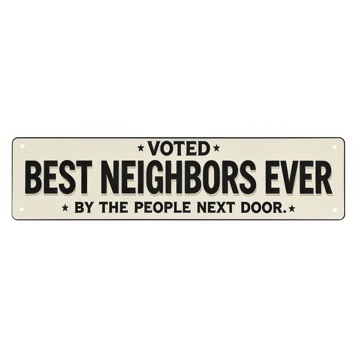Farmhouse Metal Decorative Sign Wall Hanging - Home Decor Aesthetic Garden Sign, Non-Woven Wall Art Decor Plaque for Porch/Yard, Ideal Housewarming Gift for New Beginnings