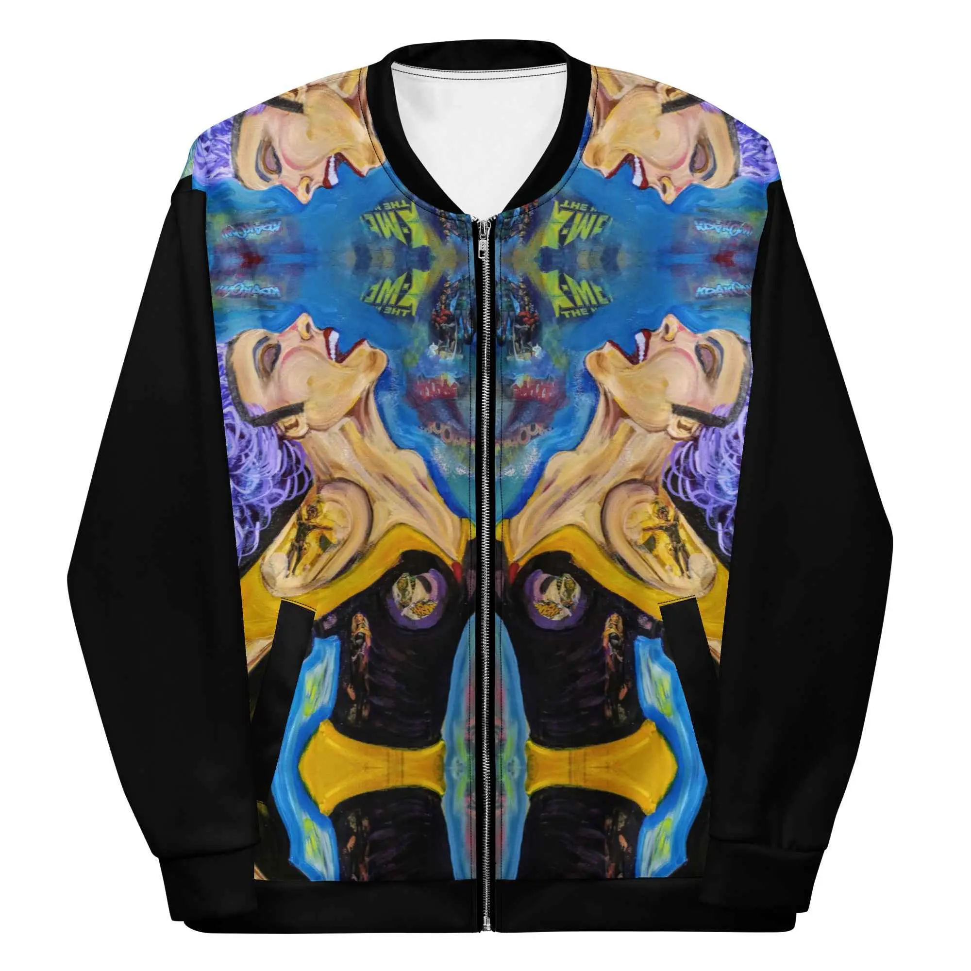 Heathers Worlds Original Art Print Unisex Bomber Jacket