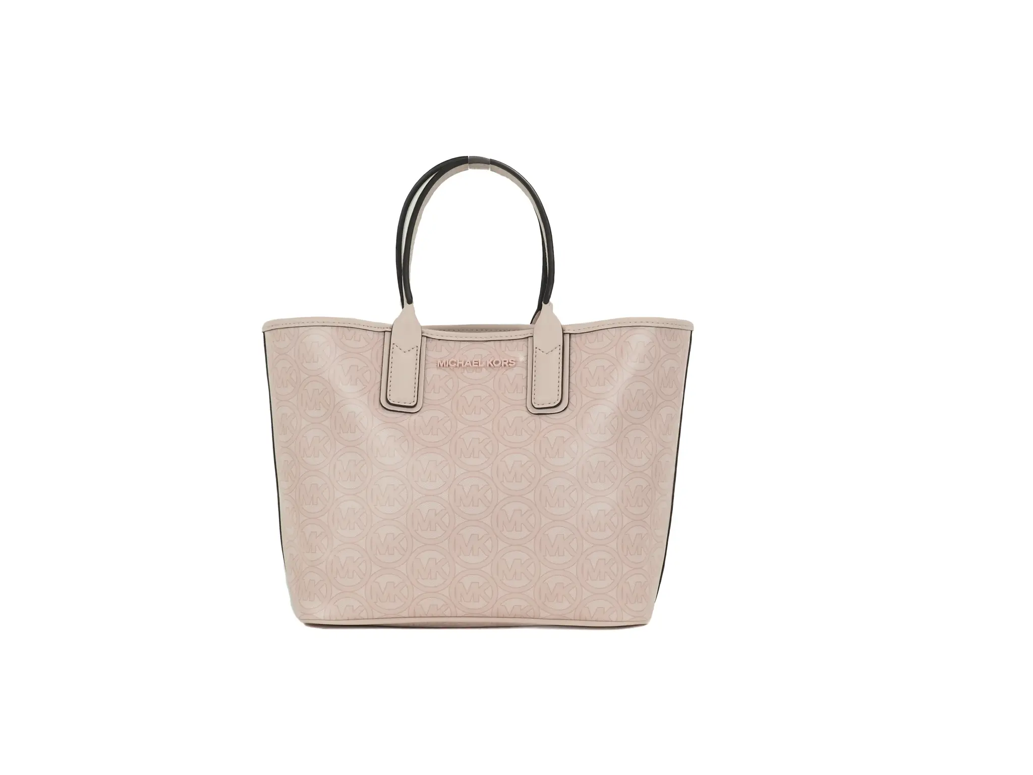 Pre-owned MICHAEL KORS Recycled Polyester tote bags Micheal Kors Women's Jodie Small Powder Blush Jacquard