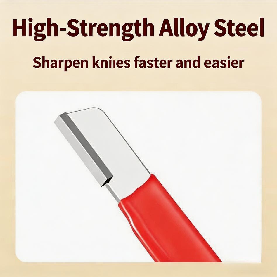 Knife Sharpener 2 Pack Portable Handheld Sharpener for Kitchen Knives Scissors Garden Tools Easy to Use Sharpening Tool