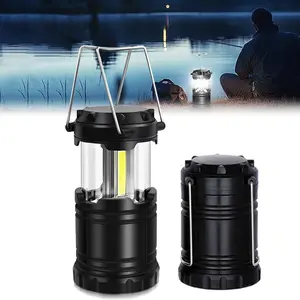 1PC LED Camping Lantern, Battery Operated Lights, Adjustable Brightness Tent Light, Household Multi-functional Emergency Light ,Portable Collapsible Hanging Light Essential  for Home, Outdoor, Emergency Lamp Survival Kit Gear for Hurricane