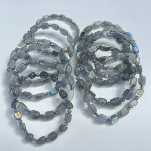 1 count  freeform labradorite bracelet