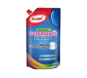 Frotex Liquid Detergent 900ml – Stain-Removing Power, Chlorine-Free, Biodegradable Formula for White and Colored Clothes